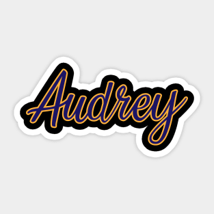 Audrey Sticker